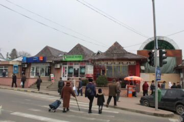 Control în zona Pieței Mari din Suceava