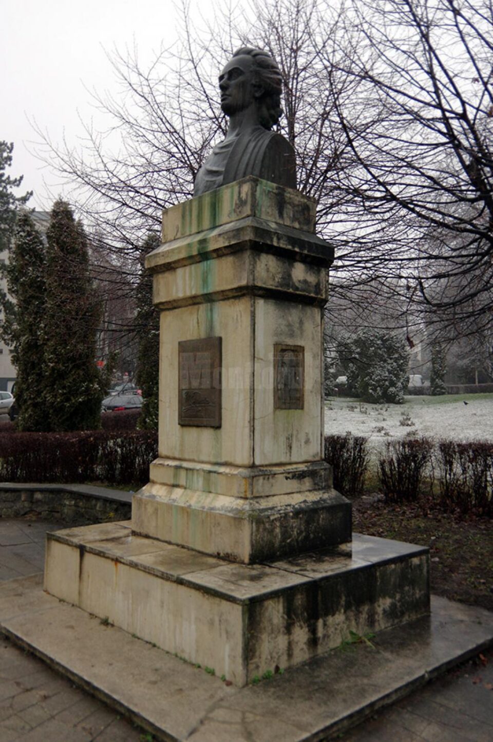 Eminescu, în paragină la Suceava