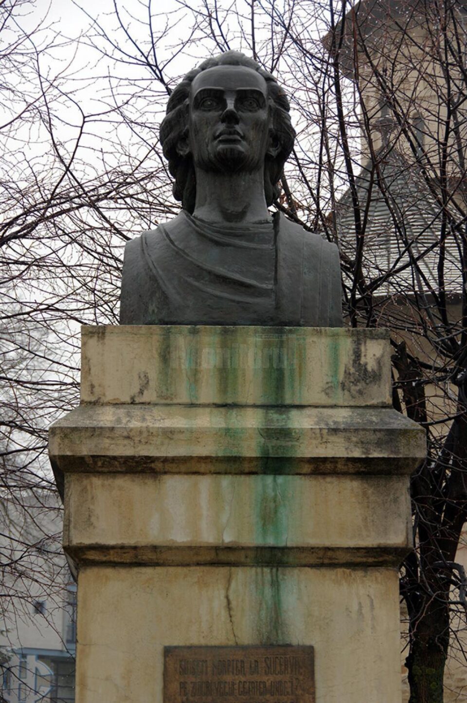 Eminescu, în paragină la Suceava