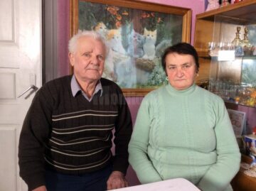 Nea Adolf cu soția Paraschiva