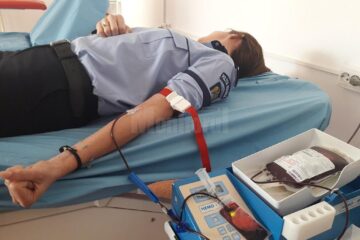 Polițiștii suceveni au răspuns la apelurile de donare de sânge, lansate de familiile celor care aveau nevoie