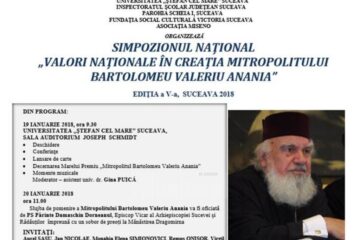 Simpozionul național „Valori naționale în creația Mitropolitului Bartolomeu Valeriu Anania”, ediția a V-a