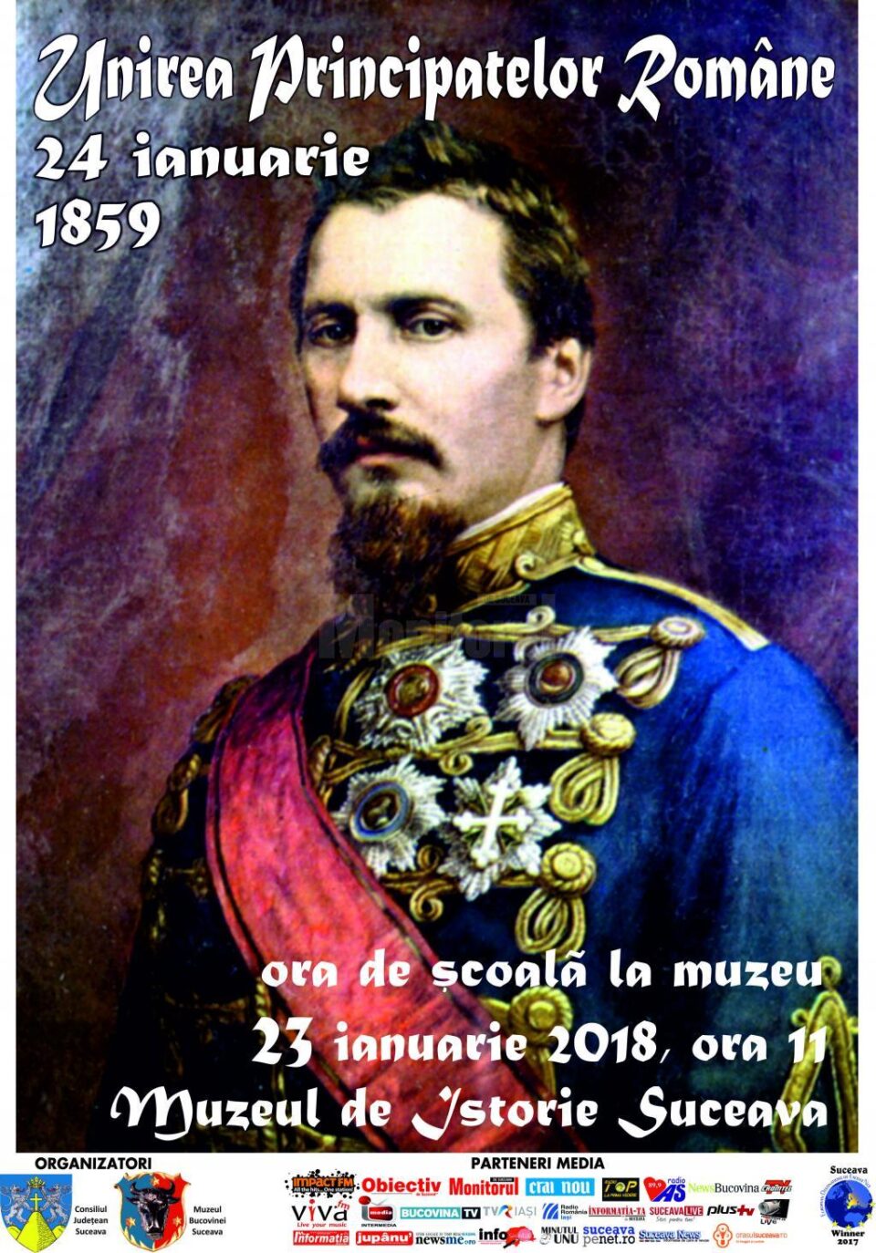 Activitate dedicată Unirii Principatelor din 1859, la Muzeul Bucovinei