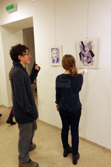 „Geometrie în culori”, prima expoziție de artă contemporană a artistului plastic Cătălin Alexandru Chifan
