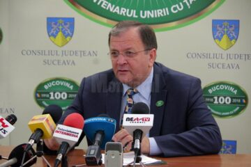 Președintele Consiliului Județean Suceava, Gheorghe Flutur