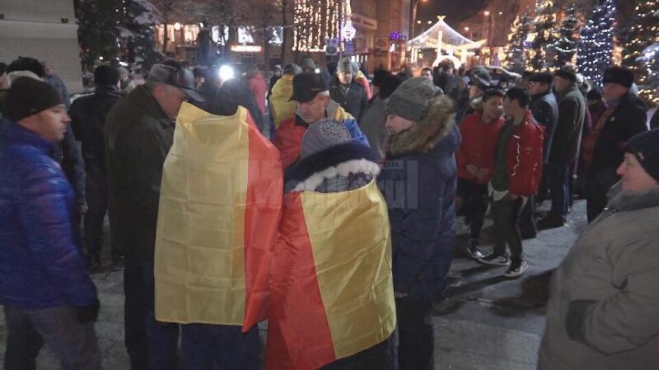 Protest anti-PSD, la Suceava 1
