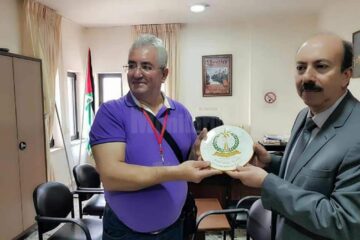 Lungu la Bethlehem, unde a pus bazele înfrățirii cu orașul în care s-a născut Iisus