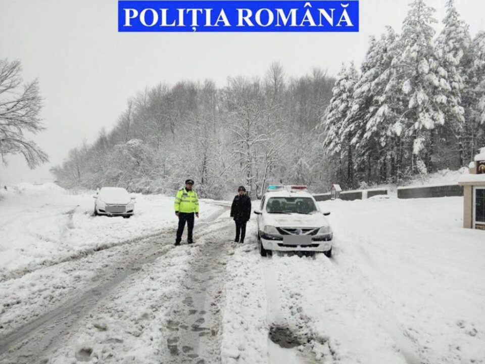 Acțiune a polițiștilor din Marginea