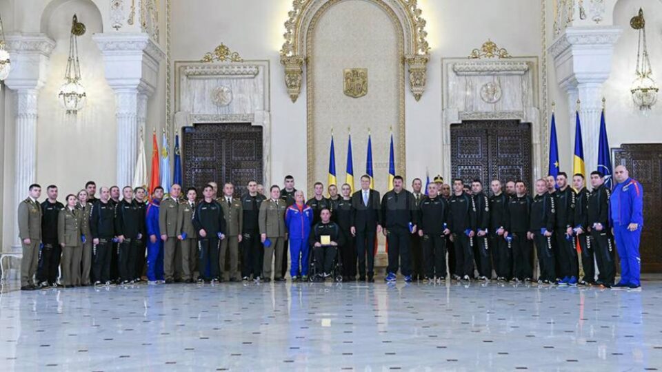 Ciprian Iriciuc a fost medaliat de președintele României