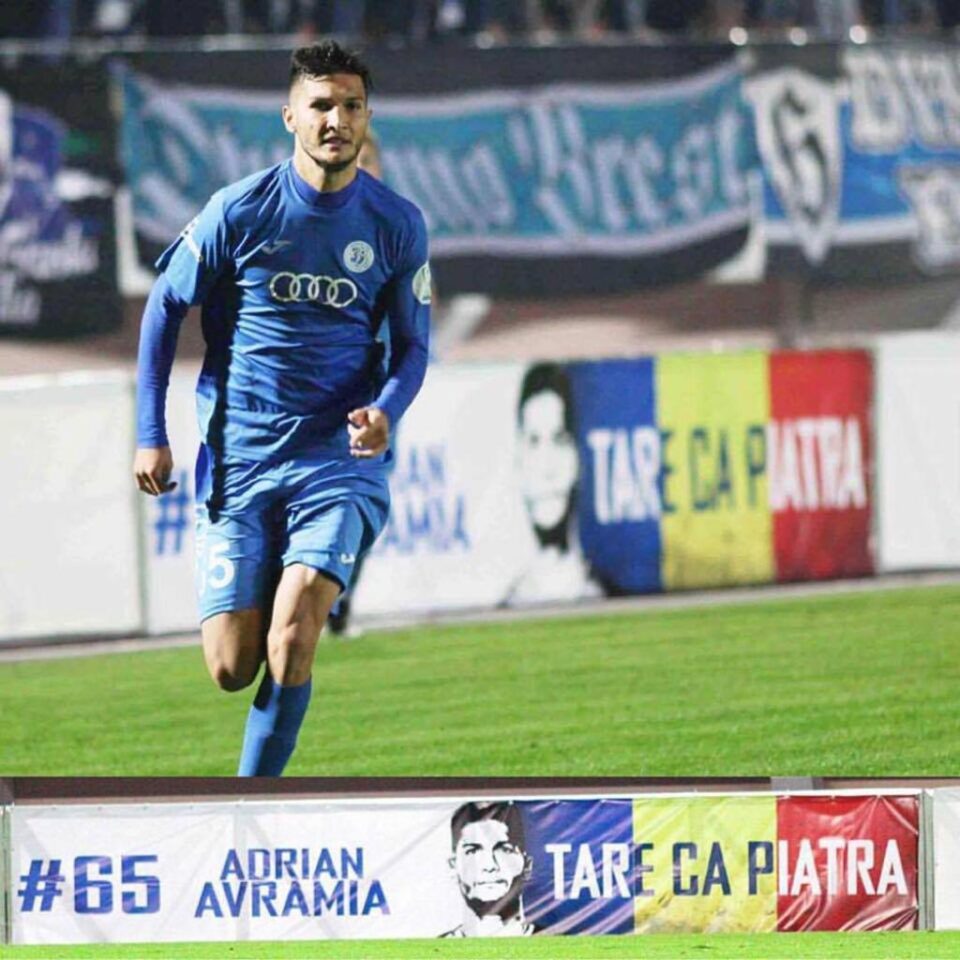 Adrian Avrămia, aici în tricoul celor de la Dynamo Brest, s-a transferat în Kazahstan Adrian Avrămia, aici în tricoul celor de la Dynamo Brest, s-a transferat în Kazahstan