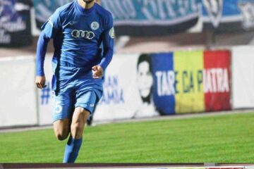 Adrian Avrămia, aici în tricoul celor de la Dynamo Brest, s-a transferat în Kazahstan