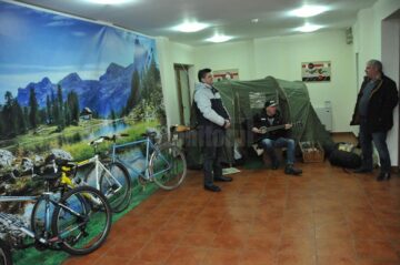 Decorul de la intrarea in sala