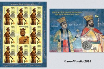 Emisiunea de mărci poștale „Mircea cel Bătrân, 600 de ani de la moarte”