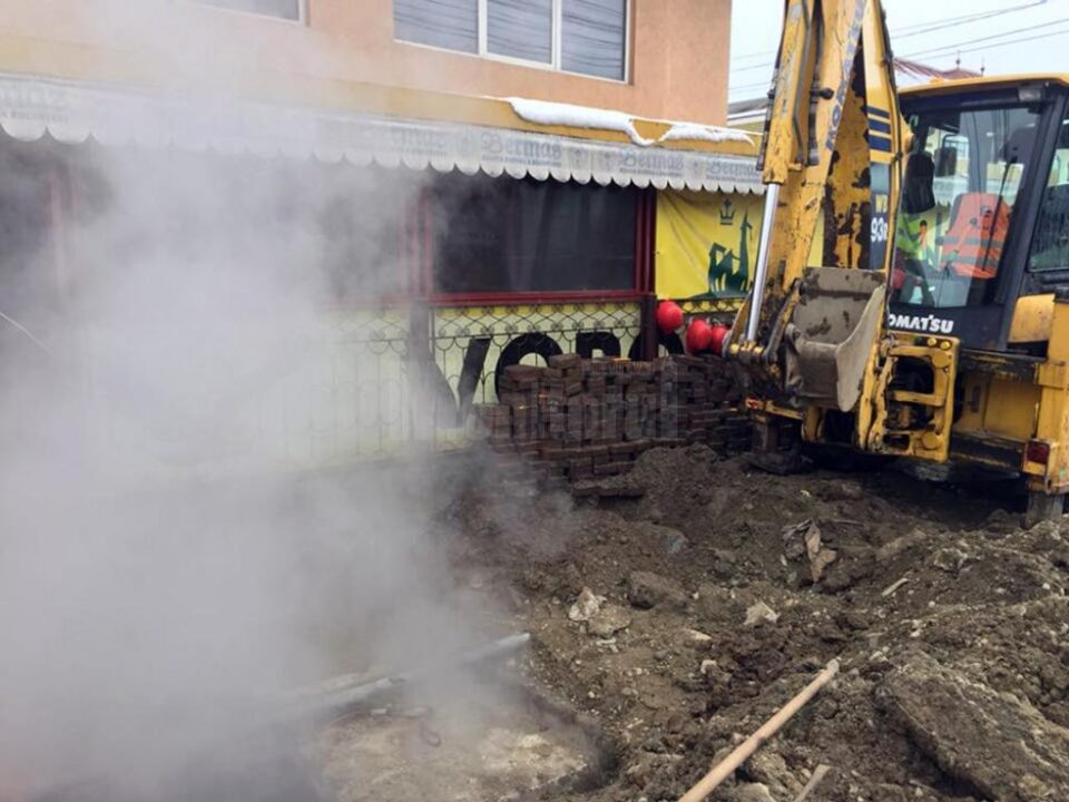 Căldura și apa caldă, oprite total ieri în Burdujeni, din cauza unei avarii pe magistrală