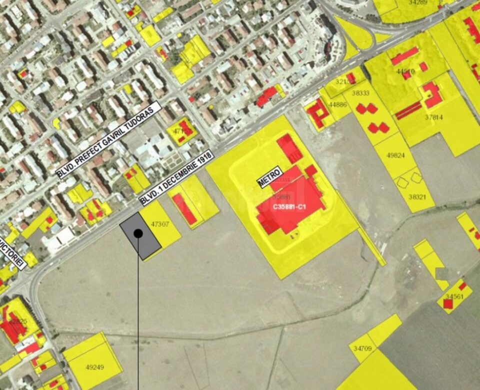 Amplasamentul viitorului Hotel Polaris