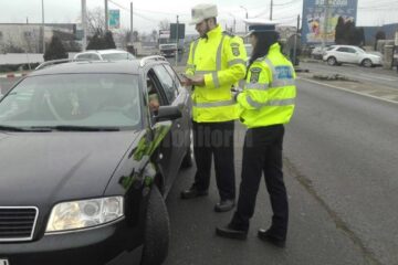 Polițiștii au acționat intens în trafic