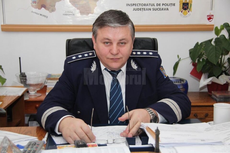 Comisarul-șef Ioan Nichitoi, fostul șef al Poliției municipiul Fălticeni