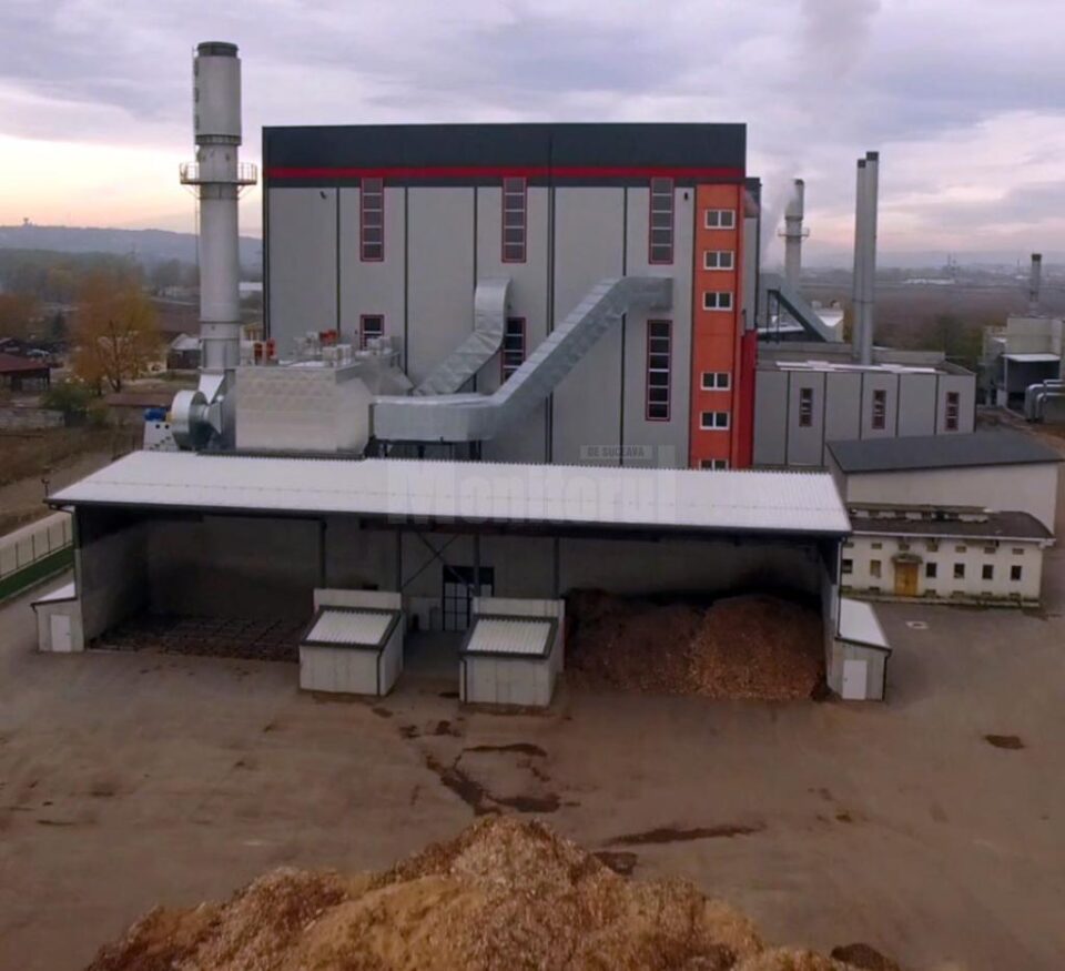 Centrala de termoficare a Sucevei funcționează pe biomasă