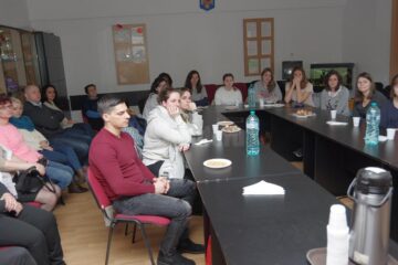 Studenți belgieni, viitori educatori în învățământul special, în practică la Centrul de Educație Incluzivă Gura Humorului