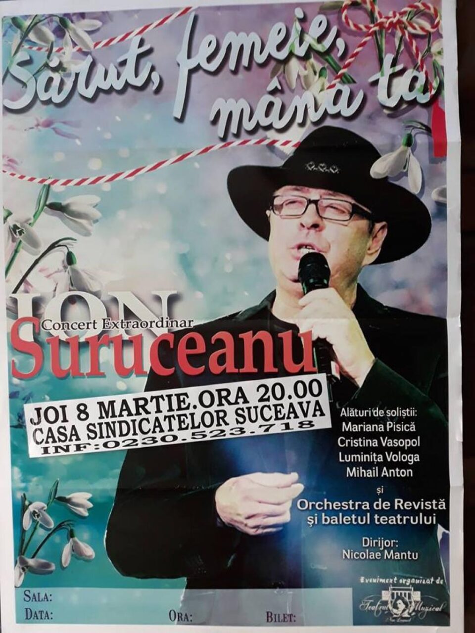 „Sărut, femeie, mâna ta!”