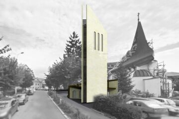 Turnul Centenar este gândit ca o construcție cu trei laturi, care au ca semnificație Sfânta Treime și cele trei provincii istorice: Moldova, Transilvania și Țara Românească