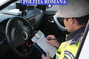 Trei infracțiuni și amenzi de aproape 45.000 de lei, în câteva ore de controale în trafic
