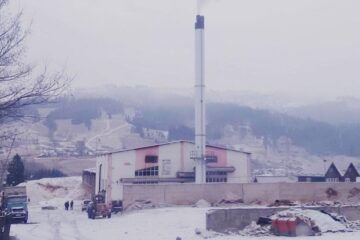 Centrala termică din Vatra Dornei nu a funcționat vineri timp de câteva ore. Foto: Monitorul de Dorna