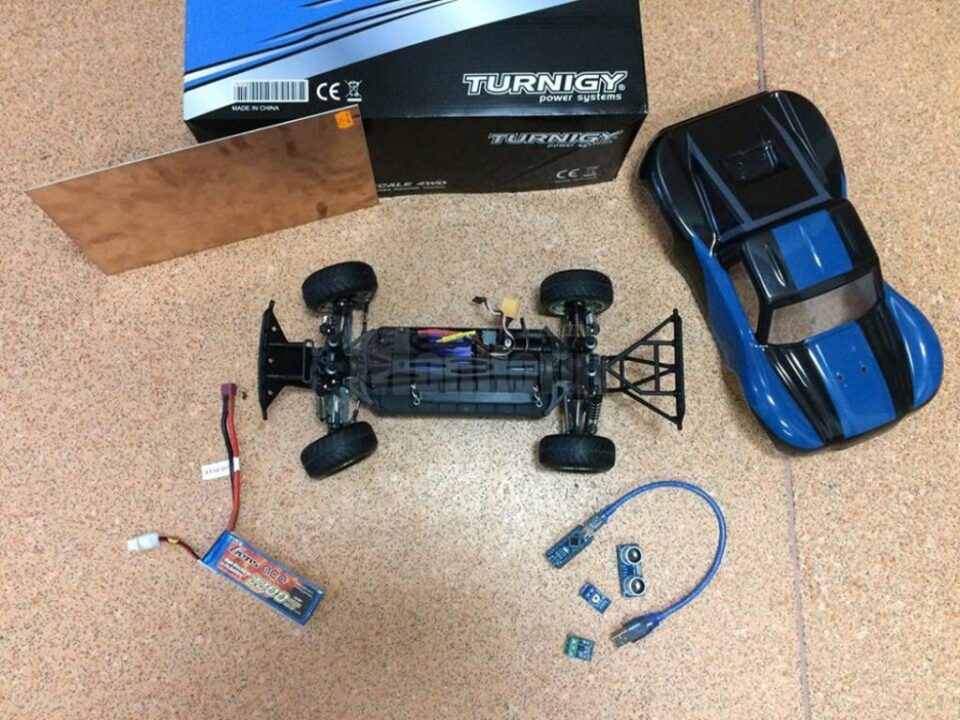 Etapă din construcția mașinii