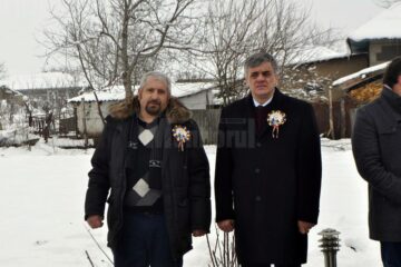 Anatol Ceban și Ioan Pavăl, primarii comunelor Pererîta și Dumbrăveni