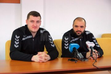 Gabriel Burlacu și Iulian Andrei cred că Universitatea va face un meci bun cu Dinamo