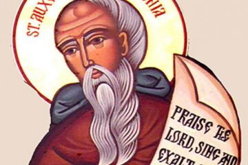 Sf. Cuv. Auxentie, Maron și Avraam Sf. Cuv. Auxentie, Maron și Avraam