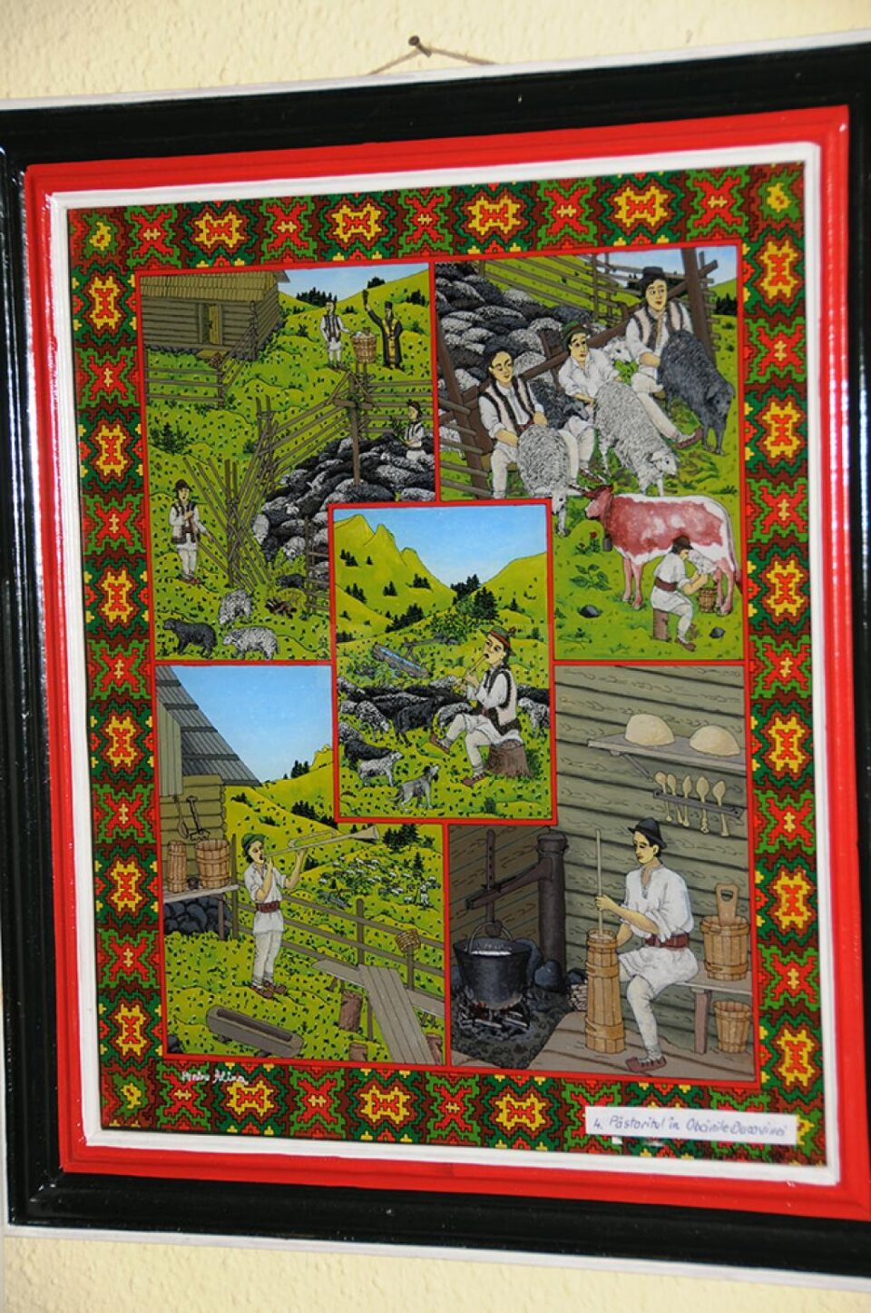 Tradiții și ritualuri de stână, în reprezentarea pictorului Filon Lucău