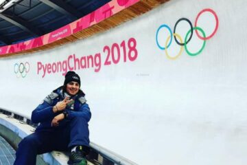 Dorin Velicu și Maria Marinela Mazilu, în competiția de skeleton de la Pyeongchang, Coreea de Sud