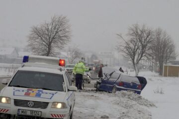 Accidentul a avut loc la intrarea în Dărmănești dinspre Rădăuți