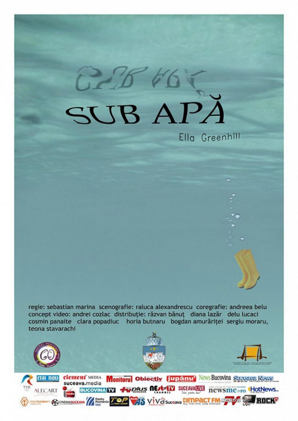„Sub Apă”, premieră absolută la Teatrul "Matei Vișniec" Suceava