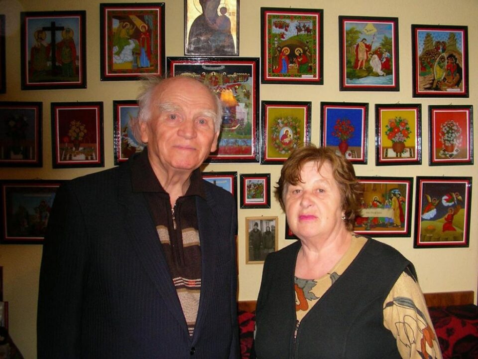 Soții Alina Andruhovici și Filon Lucau. Foto: Ziarul Lumina