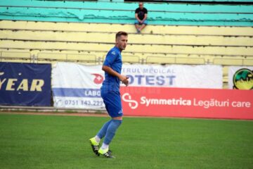 Tânărul atacant rădăuțean Robert Ciobanu arată o formă foarte bună în amicale