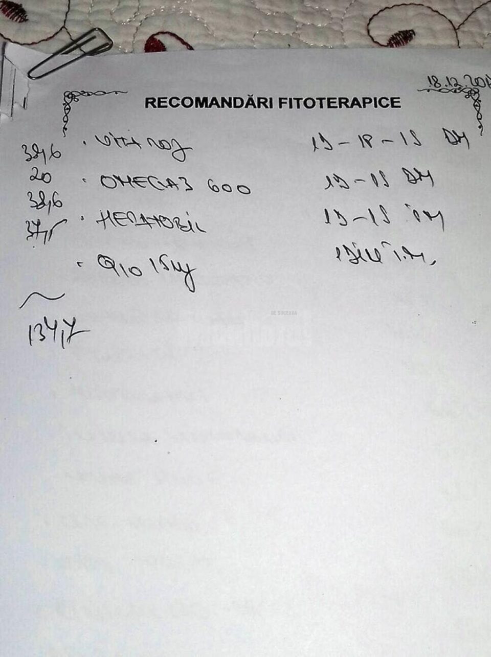 „Rețeta” de antiepileptice naturiste, prescrise de bioterapeut