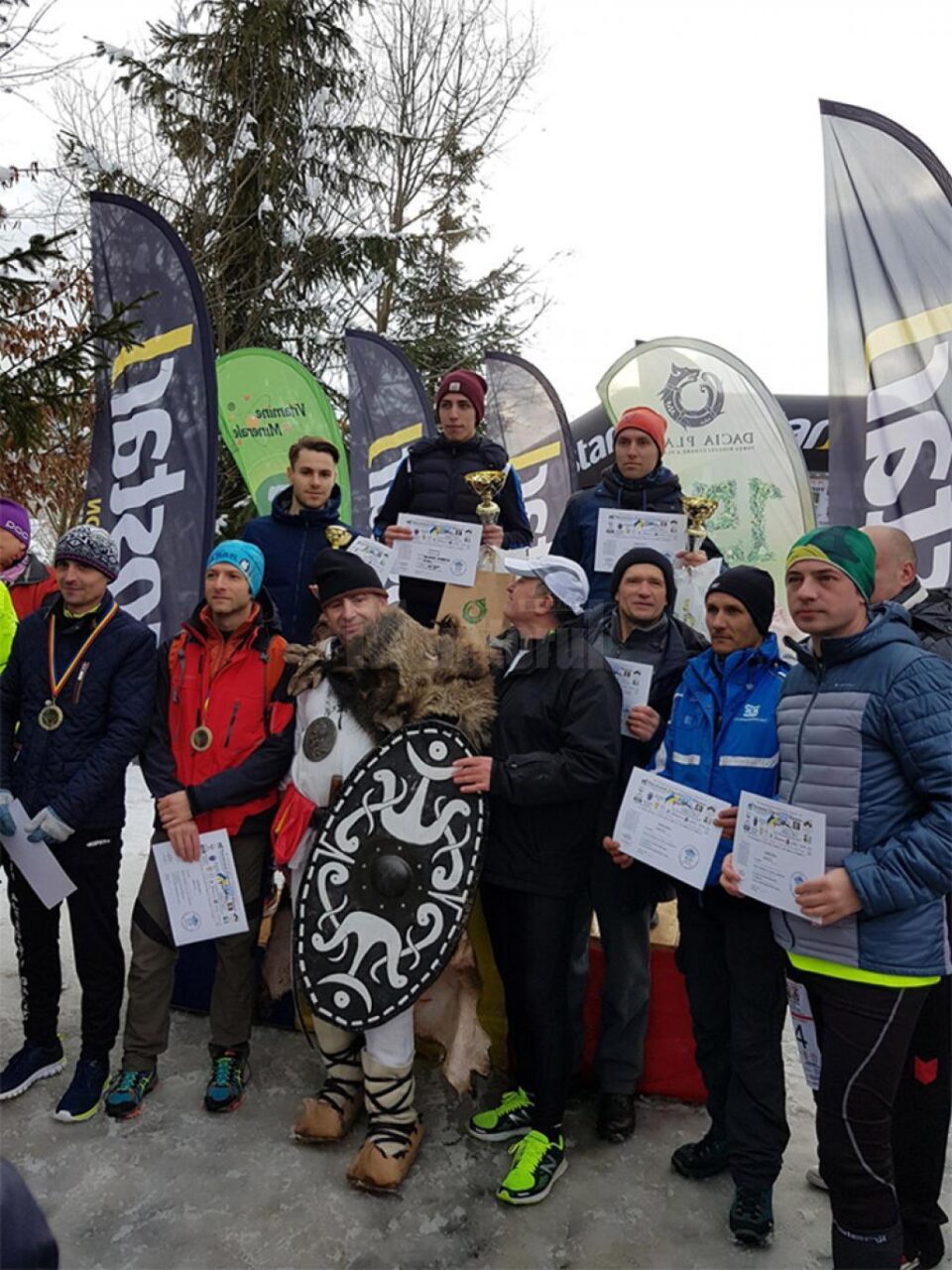 Gabriel Bularda a câștigat maratonul zăpezii de la Făgăraș