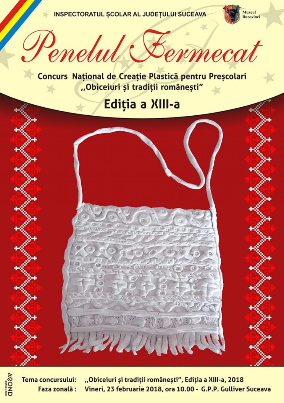 ,,Penelul Fermecat”, ediția a XIII-a, faza zonală, vineri, la Grădinița ,,Gulliver” Suceava