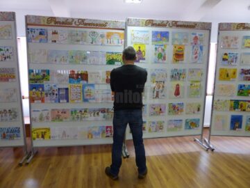 ,,Obiceiuri și tradiții românești”, redate în lucrări artistice de preșcolari din județ