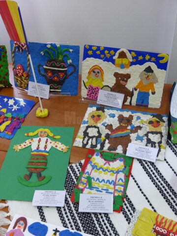,,Obiceiuri și tradiții românești”, redate în lucrări artistice de preșcolari din județ