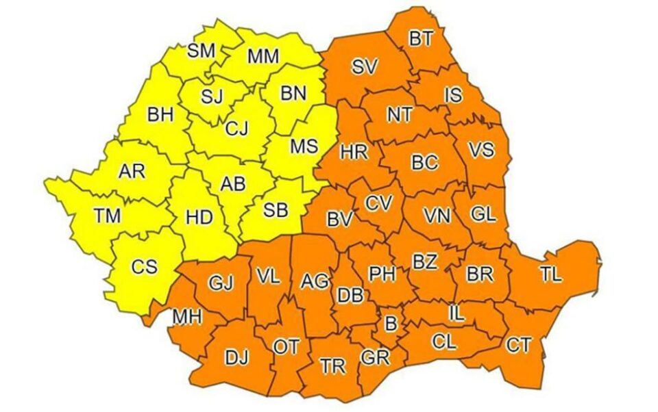 Cod portocaliu de ger în județul Suceava