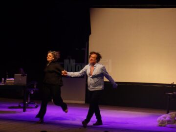 Publicul sucevean a ”gustat” din „Elixir" împreună cu actorii Maia Morgenstern și Marius Bodochi