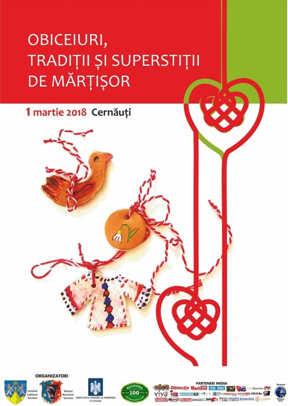 Expoziția „Obiceiuri, tradiții și superstiții de mărțișor”