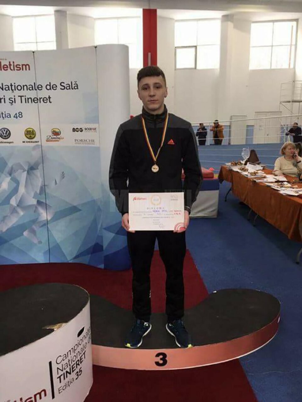 Florin Pitic a castigat bronzul in proba de 800 de metri