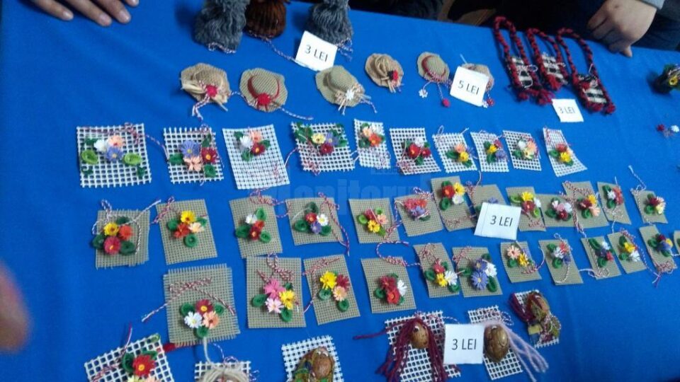 Mărțișoare efectuate de copii