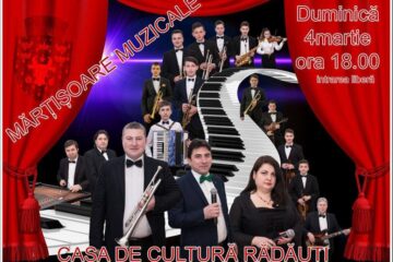 „Mărțișoare muzicale” la Casa Municipală de Cultură Rădăuți