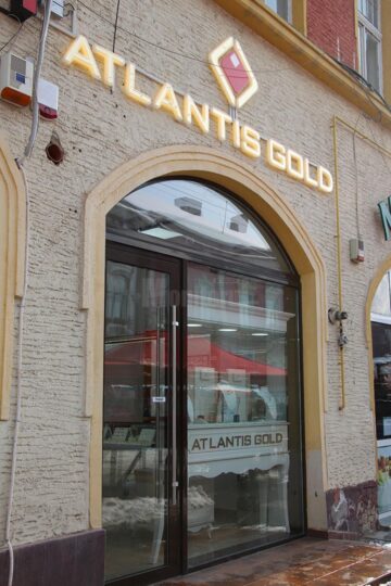 Magazinul Atlantis Gold Rădăuți