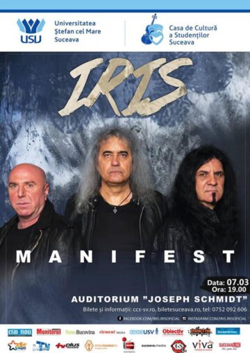 Iris (Cristi Minculescu, Valter Popa și Boro) concertează la USV